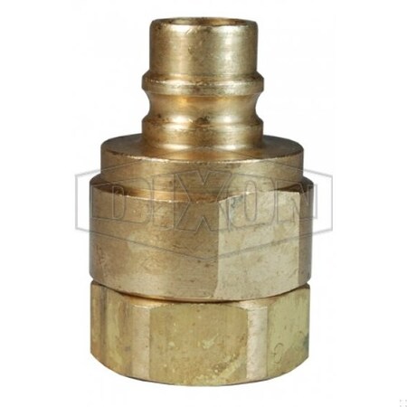 Dixon BRASS 2 in H-STYLE NIPPLE, 2 in NPTF V16F16-B